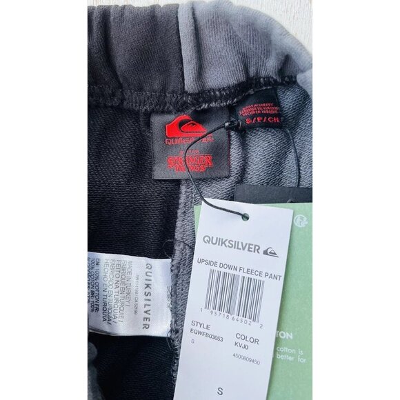 QUIKSILVER x Stranger Things Upside Down Womens Sweatpants Size S - Picture 4 of 12